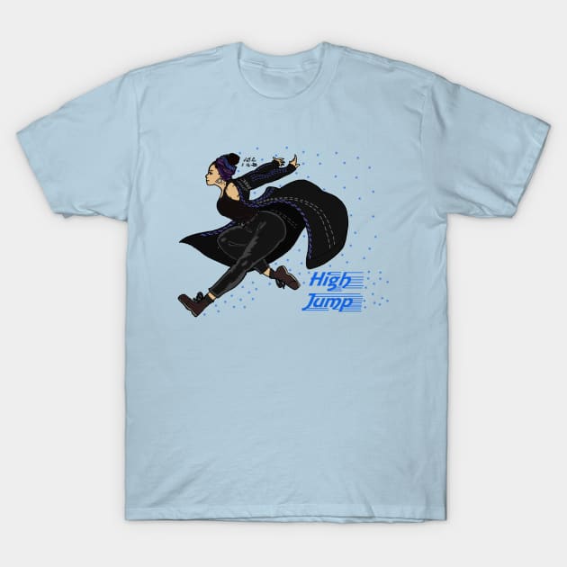 High Jump T-Shirt by TeeJay93